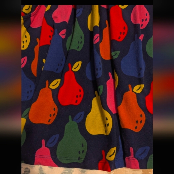 Hanna Andersson Rainbow Pear Skater Dress - Picture 4 of 4